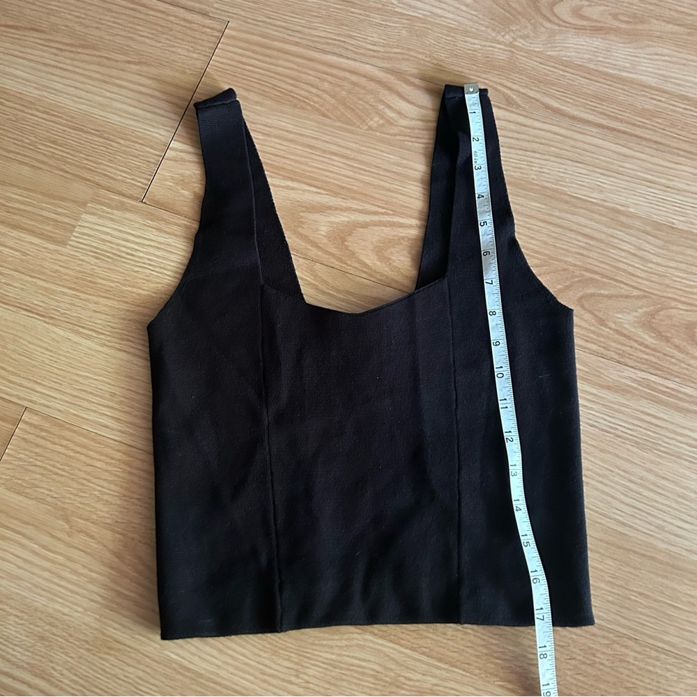 Abercrombie & Fitch Black Cropped Tank XS - Picture 4 of 5